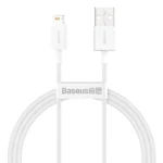 Baseus kabel USB til Lightning 1 m hvid 2,4A
