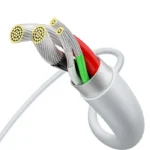 Baseus kabel USB til Micro-USB 1 m hvid 2A - Billede 4