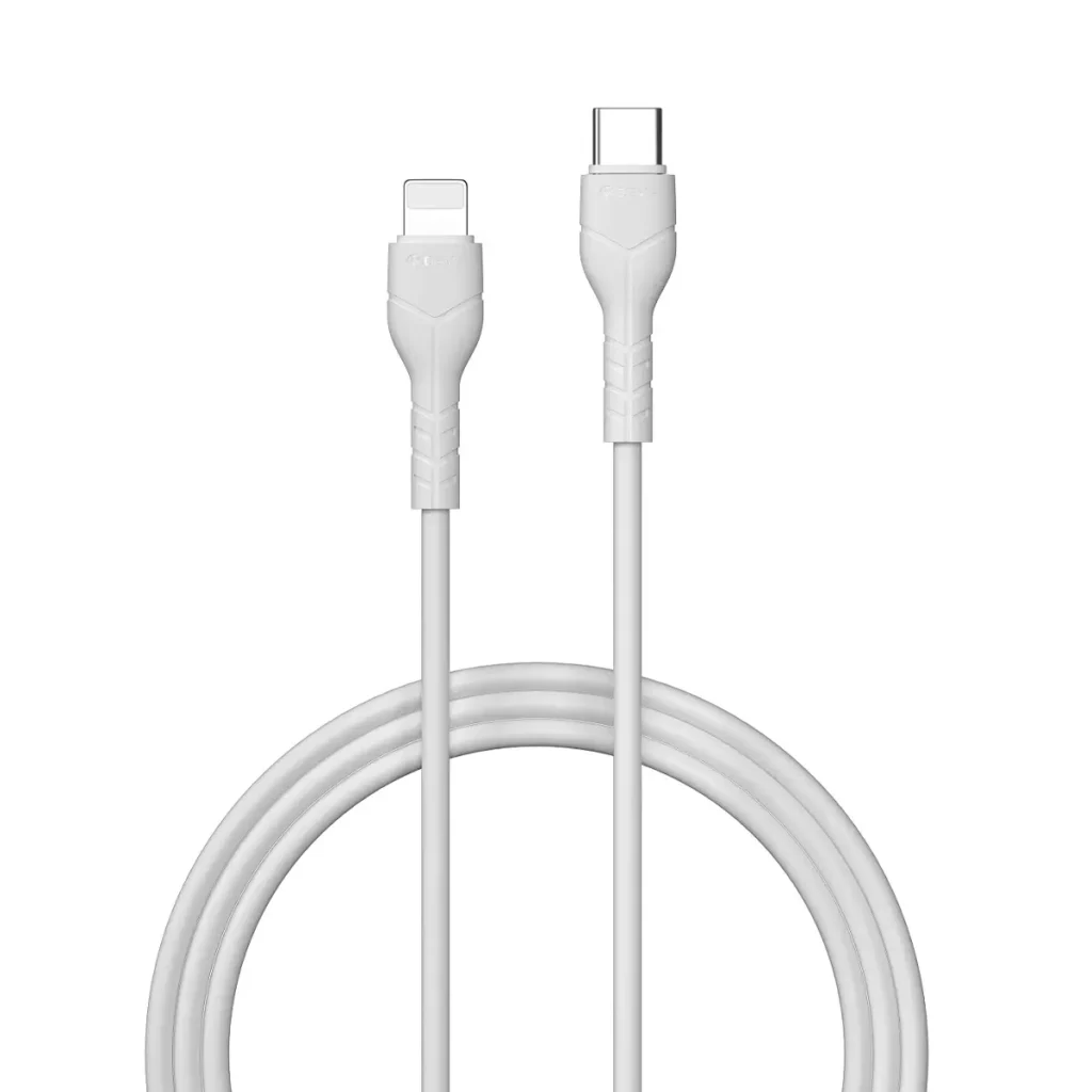 Devia Kable USB-C - Lightning 1,0 m 27W rullet