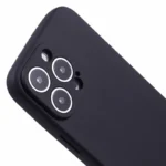 iPhone 16 Pro Max Silikone Cover Sort - kamera