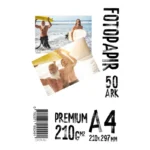 Papir, A4 210g Glossy Premium Foto Papir