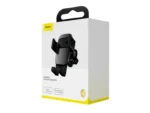 Baseus mobilholder Cube sort til luftudtag i bilen - Billede 2