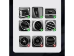 Baseus mobilholder Cube sort til luftudtag i bilen - Billede 7