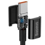 Baseus kabel USB-C til USB-C 2 m Sort 100W inside