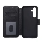 Samsung Galaxy A25 Cover Light Smart Flipcover - Sort - Billede 2