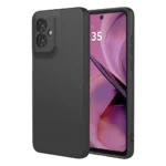Motorola G55 Silikone cover - Sort