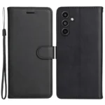 Samsung Galaxy A15 Cover Smart Magnet Flipcover - Sort for og bagside