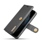 iPhone 12/12 Pro Bookcover 2 i 1 Læder Sort - Billede 3