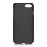 iPhone 7/8/SE Bookcover 2 i 1 Læder Sort bagside bagsidecover