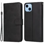 iPhone 14 Plus Flip Cover m. Kortholder – Sort
