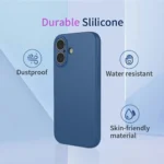 iPhone 17 Pro Silikone Cover - Sort - Billede 2
