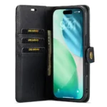 iPhone Air Bookcover 2 i 1 Læder Sort - Billede 8