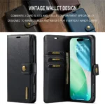 iPhone Air Bookcover 2 i 1 Læder Sort - Billede 11