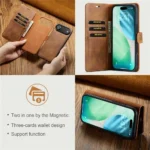iPhone Air Bookcover 2 i 1 Læder Brun - Billede 6