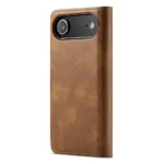 iPhone 17 Pro Bookcover 2 i 1 Læder Brun