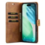 iPhone Air Bookcover 2 i 1 Læder Brun - Billede 13