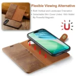 iPhone Air Bookcover 2 i 1 Læder Brun - Billede 7