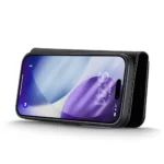 iPhone 17 Pro Bookcover 2 i 1 Læder Sort - Billede 8
