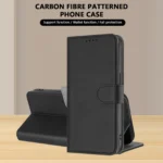 iPhone 17 Flip Cover m. Kortholder – Sort - Billede 2