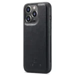 iPhone 15 Pro Bookcover 2 i 1 Læder Brun - Billede 3