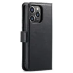 iPhone 15 Pro Bookcover 2 i 1 Læder Brun - Billede 2