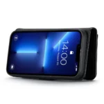 iPhone 15 Pro Bookcover 2 i 1 Læder Brun - Billede 9