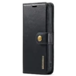iPhone 15 Pro Bookcover 2 i 1 Læder Sort