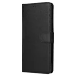 iPhone 15 Plus PU læder Flip Cover m. Kortholder – Sort - Billede 3