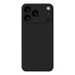 iPhone 17 Pro Max Silikone Cover - Sort