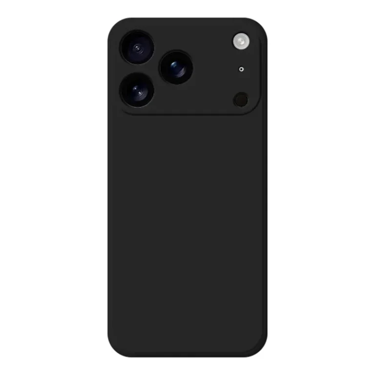 iPhone 17 Pro Max Silikone Cover - Sort