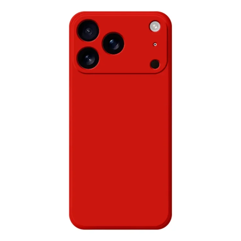 iPhone 17 Pro Silikone Cover - Rød