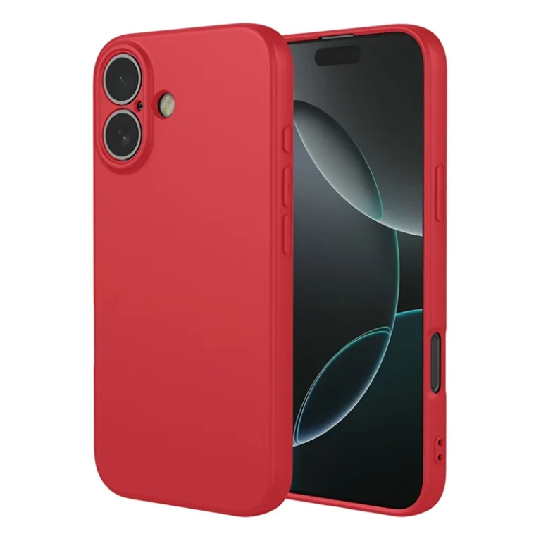 iPhone 17 Silikone Cover - Rød