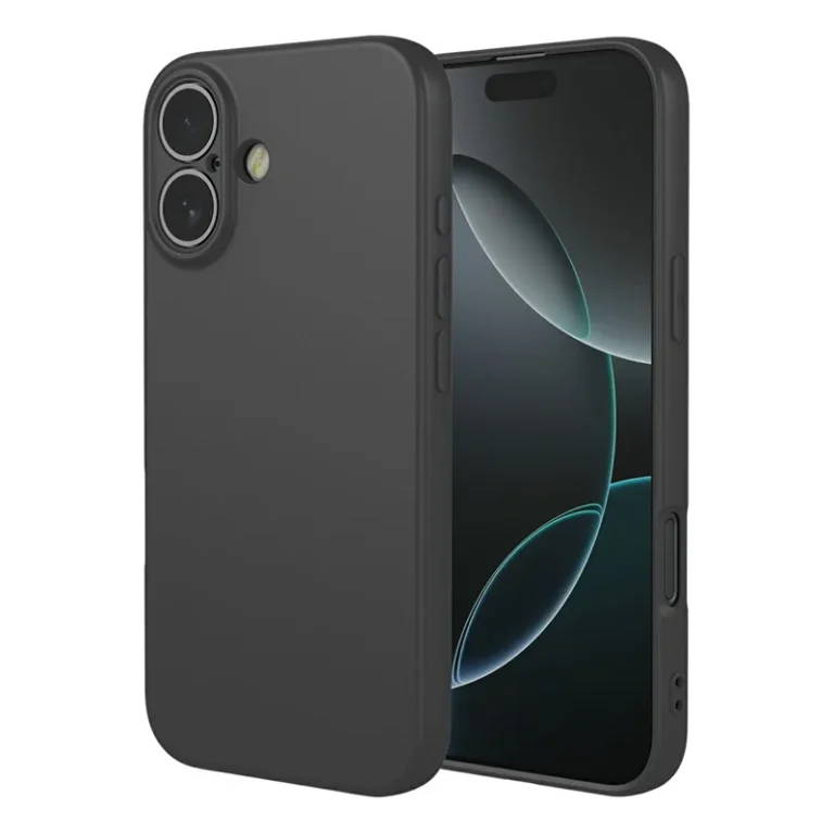 iPhone 17 Silikone Cover - Sort