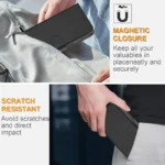 iPhone 17 Pro Flip Cover m. Kortholder – Sort - Billede 4