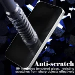 iPhone 13/13 Pro/14/16e Privacy tempered glass nuglas - Billede 6