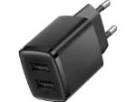 Baseus Lader QC 3.0 2 x USB 10,5w Sort