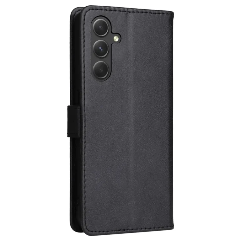 Samsung Galaxy A55 Cover Smart Velvet Flipcover - Sort