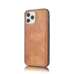 iPhone 13 Pro Bookcover 2 i 1 Læder Brun - Billede 6