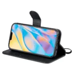 iPhone 12 Mini Flip Cover m. Kortholder – Sort - Billede 5