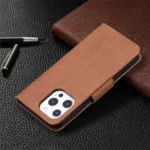iPhone 13 Pro Flip Cover m. Kortholder – Brun - Billede 7