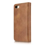 iPhone 7/8/SE Bookcover 2 i 1 Læder Brun - Billede 4