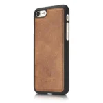 iPhone 7/8/SE Bookcover 2 i 1 Læder Brun - Billede 5