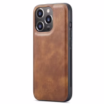 iPhone 14 Pro Bookcover 2 i 1 Læder Brun - Billede 8