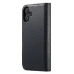 iPhone 16 Bookcover 2 i 1 Læder Sort - Billede 3