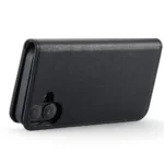 iPhone 16 Bookcover 2 i 1 Læder Sort - Billede 7