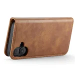 iPhone 16 Bookcover 2 i 1 Læder Brun - Billede 10