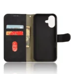 iPhone 16 Plus Flip Cover m. Kortholder – Sort - Billede 4