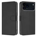 iPhone 17 Pro Max Flip Cover m. Kortholder – Sort