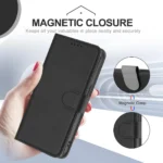 iPhone 17 Pro Max / 18 Pro max Flip Cover m. Kortholder – Sort - Billede 7