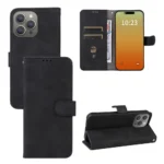 iPhone 15 Pro Flip Cover m. Kortholder – Sort - Billede 8